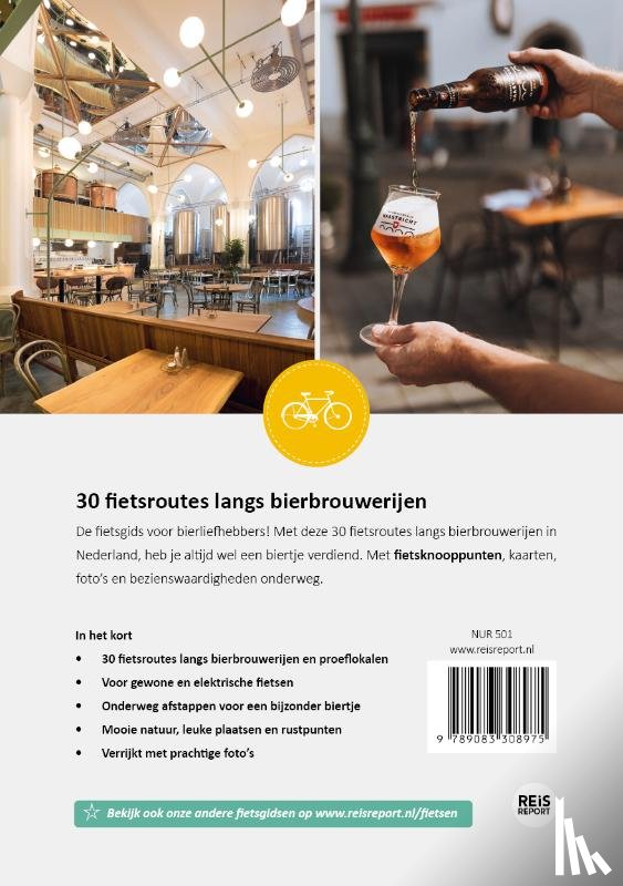 Loo, Godfried van, Jacobs, Marlou - De bierfietsgids van Nederland - 30 fietsroutes langs brouwerijen