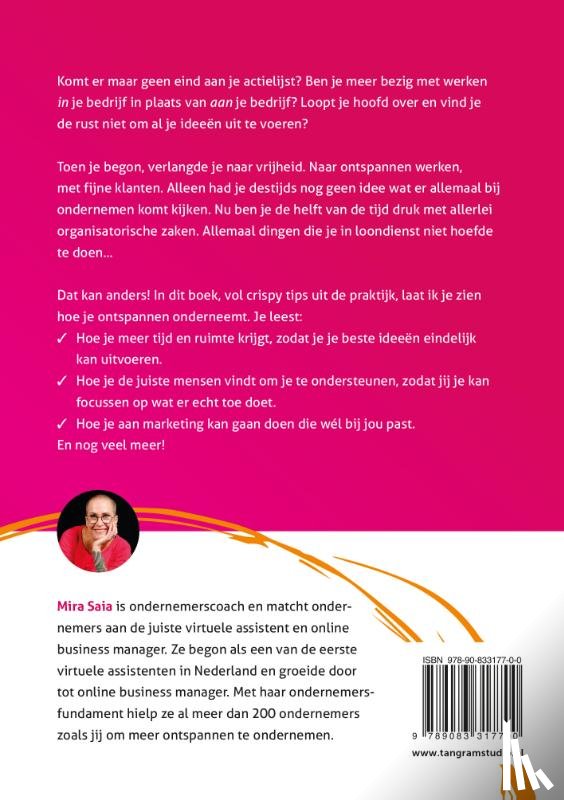 Saia, Mira - De ontspannen ondernemer