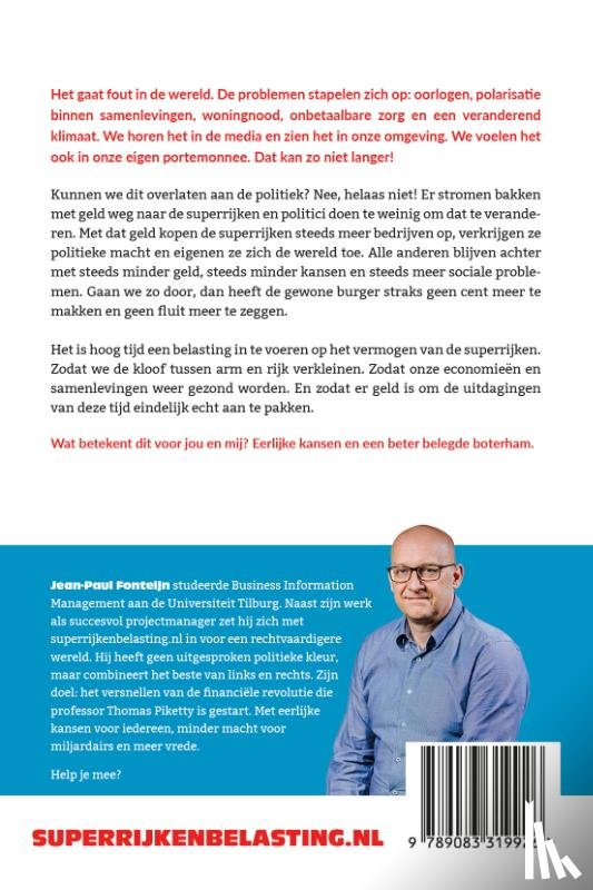 Fonteijn, J.P. - Minder macht voor de miljardair!