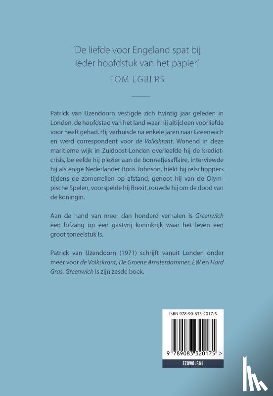 IJzendoorn, Patrick van - Greenwich