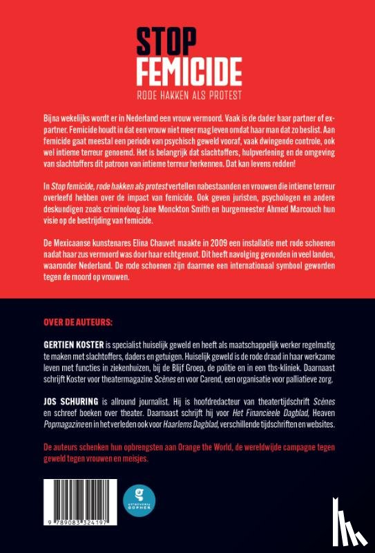 Koster, Gertien, Schuring, Jos - Stop femicide!