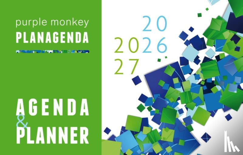 Cliteur, John - Purple Monkey planagenda 2026-2027 - A4 editie