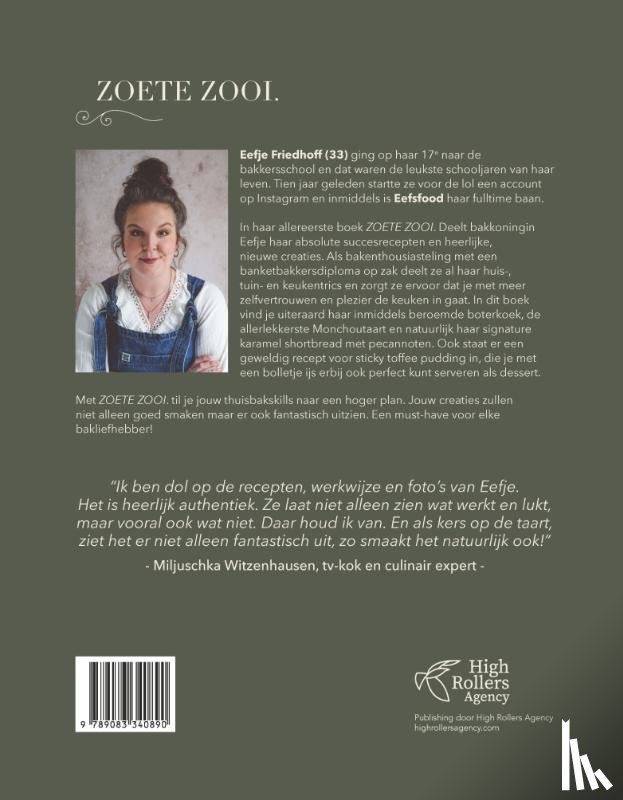 Friedhoff, Eefje - Zoete Zooi.