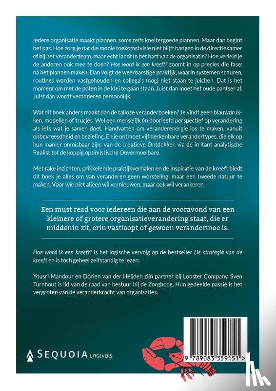 Mandour, Yousri, Heijden, Dorien van der, Turnhout, Sven - Hoe word ik een kreeft?