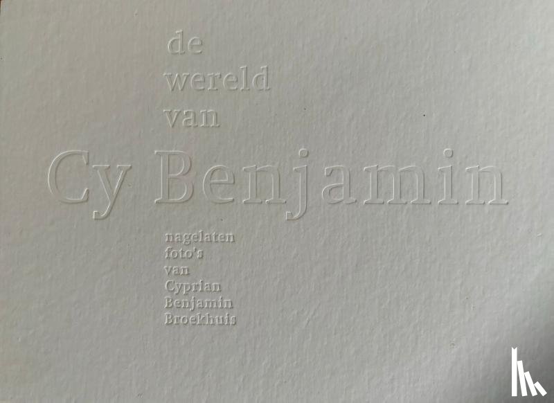  - De wereld van Cy Benjamin