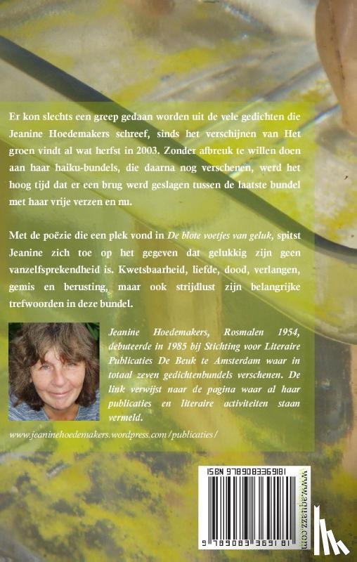 HOEDEMAKERS, Jeanine - DE BLOTE VOETJES VAN GELUK