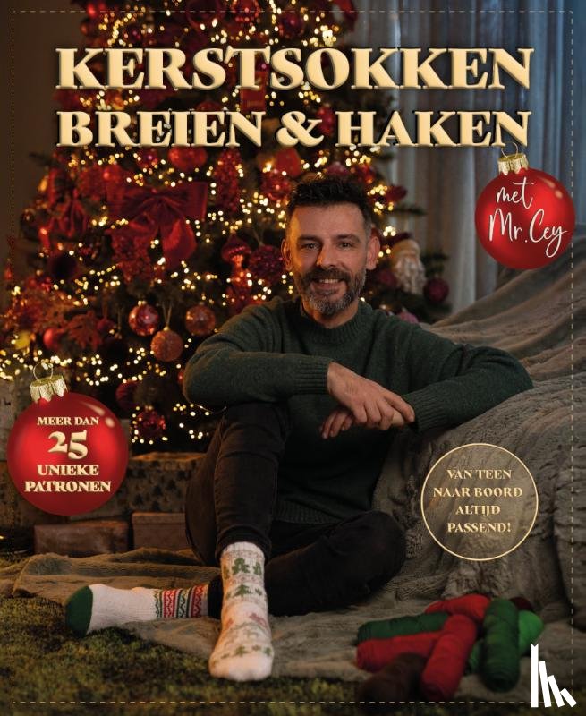 Mercan, Ceyhun - Kerstsokken breien en haken met Mr. Cey