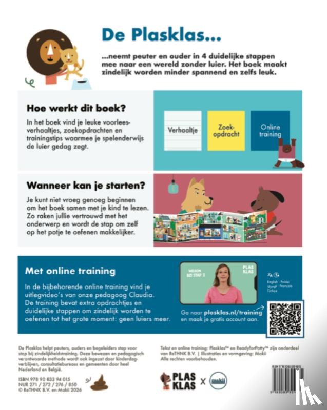 Volkers, Nathan, Meijer, Guus, Werner, Claudia - Plasklas - ‘Hee! Ga je mee naar de WC?’