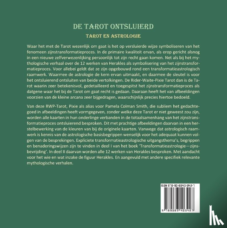 Brouwer, Hylke - De Tarot ontsluierd