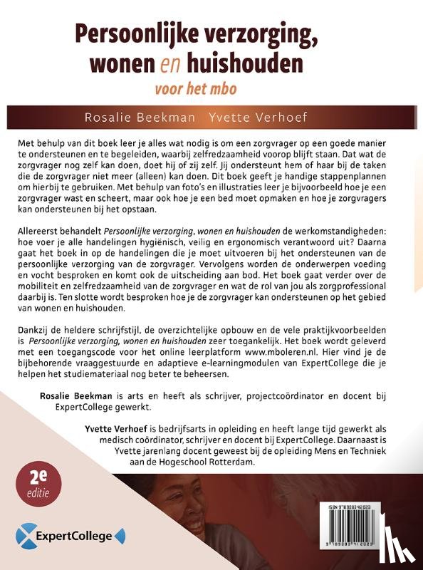 Beekman, Rosalie, Verhoef, Yvette - Persoonlijke verzorging, wonen en huishouden