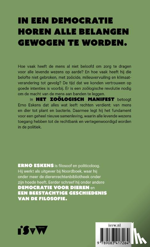 Eskens, Erno - Het zoölogisch manifest