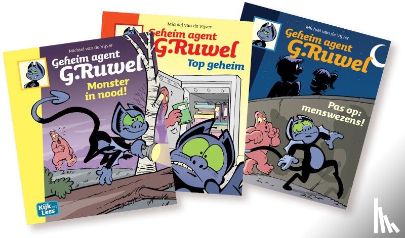 Van de Vijver, Michiel - AVI leespakket GROEP 6 - Geheim agent G. Ruwel