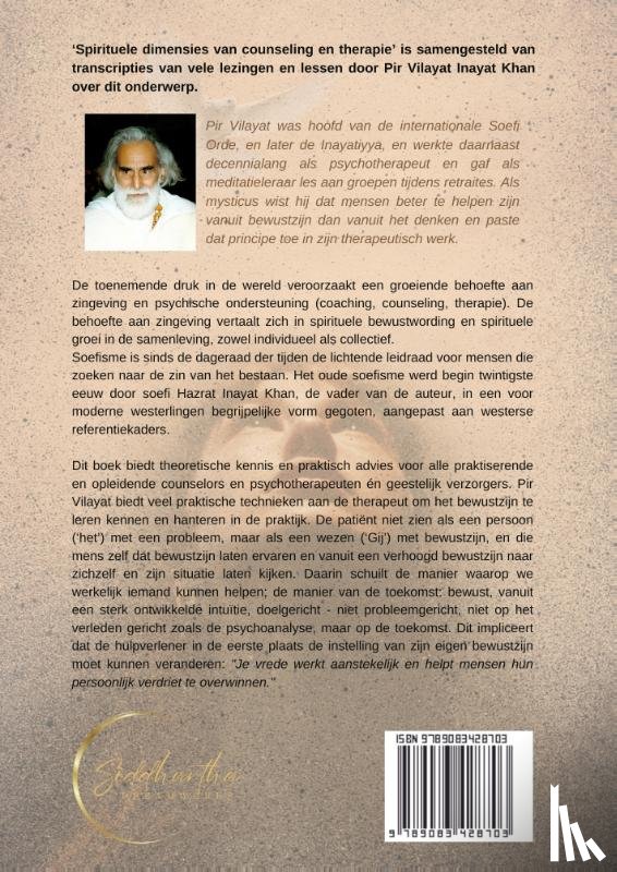Inayat Khan, Pir Vilayat - Spirituele dimensies van counseling en therapie