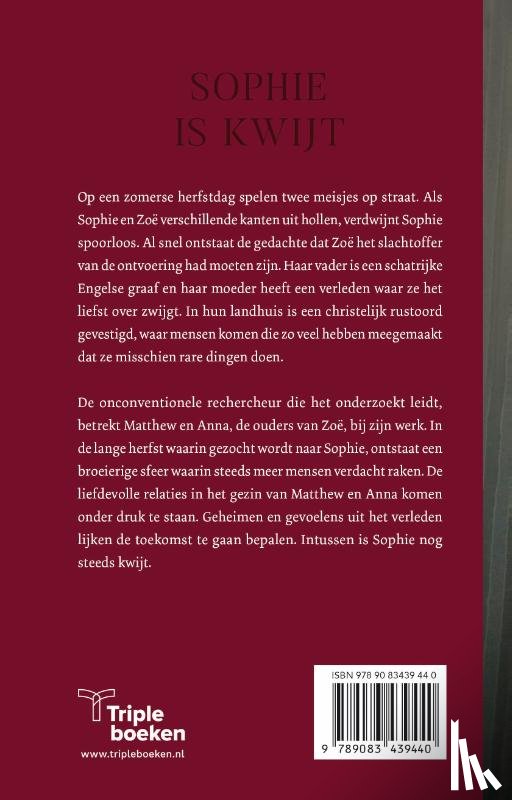 Weijen, Els van - Sophie is kwijt