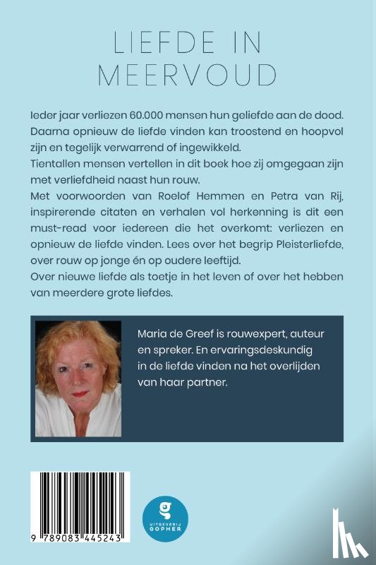 Greef, Maria de - Liefde in meervoud