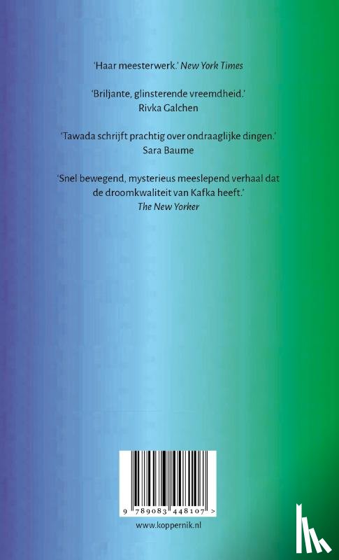 Tawada, Yoko - De bruidegom was een hond