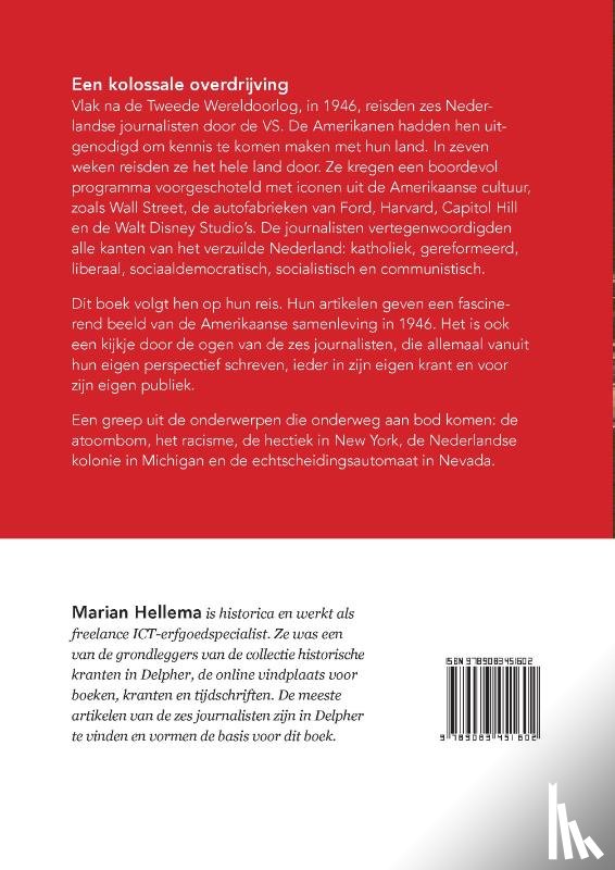 Hellema, Marian - Een kolossale overdrijving