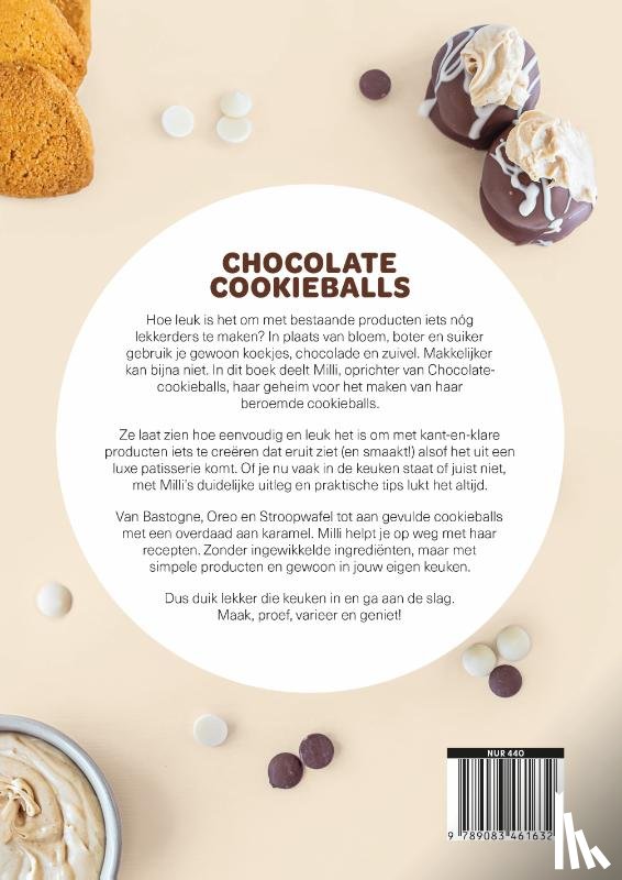Mastenbroek-Gerritsen, Milli - 50x Chocolatecookieballs