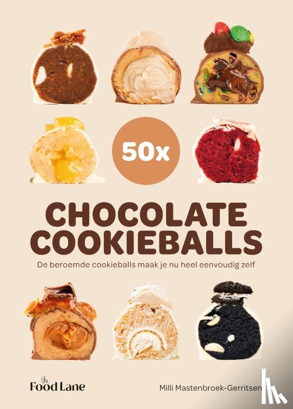 Mastenbroek-Gerritsen, Milli - 50x Chocolatecookieballs