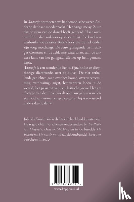 Kooijmans, Jolanda - Addertje