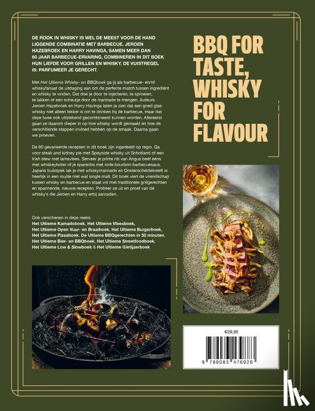 Hazebroek, Jeroen, Havinga, Harry - Het Ultieme Whisky- en BBQboek