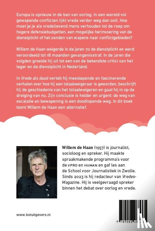 Haan, Willem de - Vrede als daad