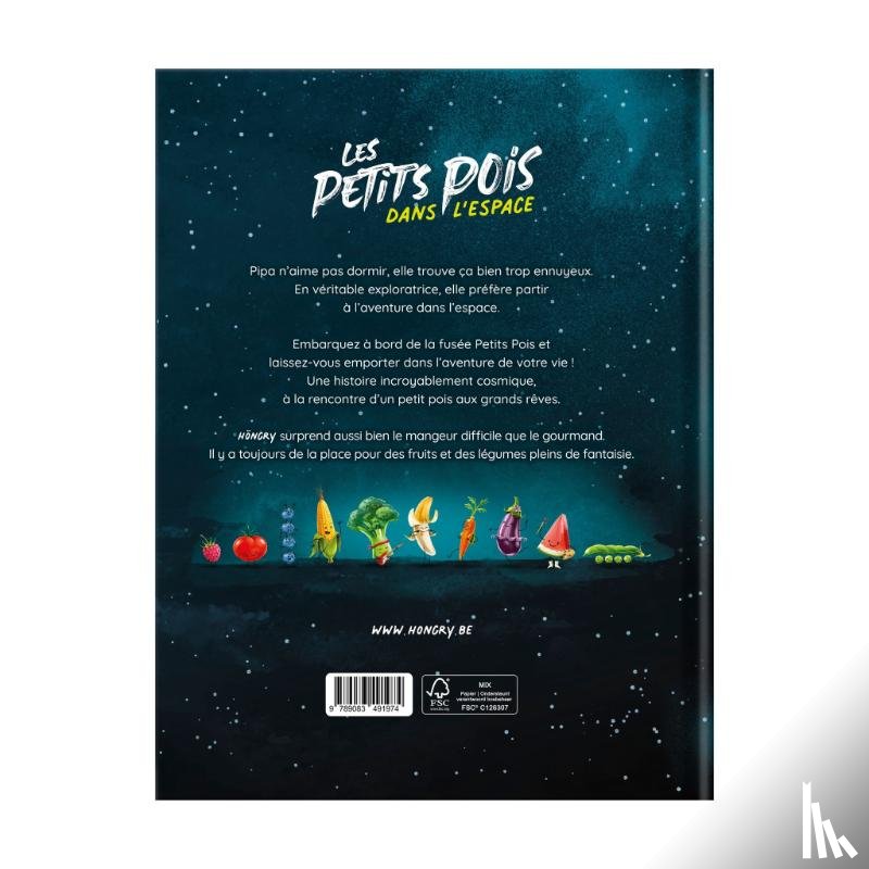 Biesbrouck, Bieke - Les petits pois dans l’espace