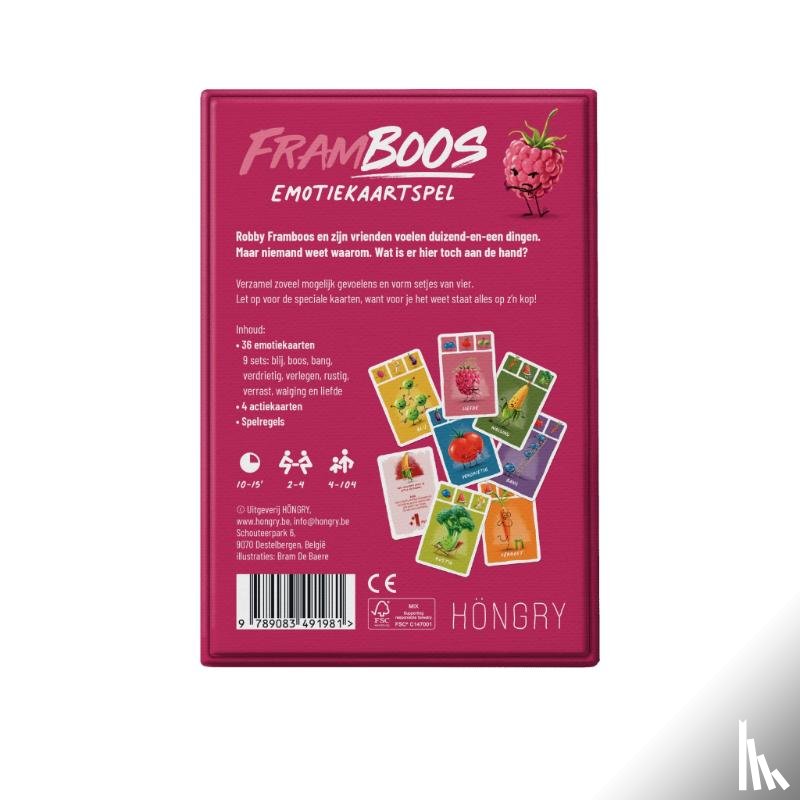 Biesbrouck, Bieke, HÖNGRY - Framboos emotiekaartspel