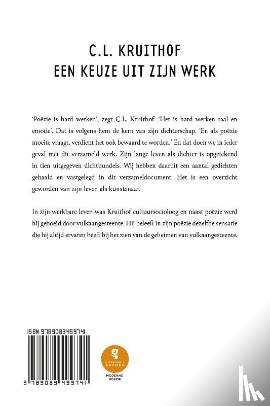 Kruithof, C.L. - C.L. Kruithof - Een keuze uit zijn werk
