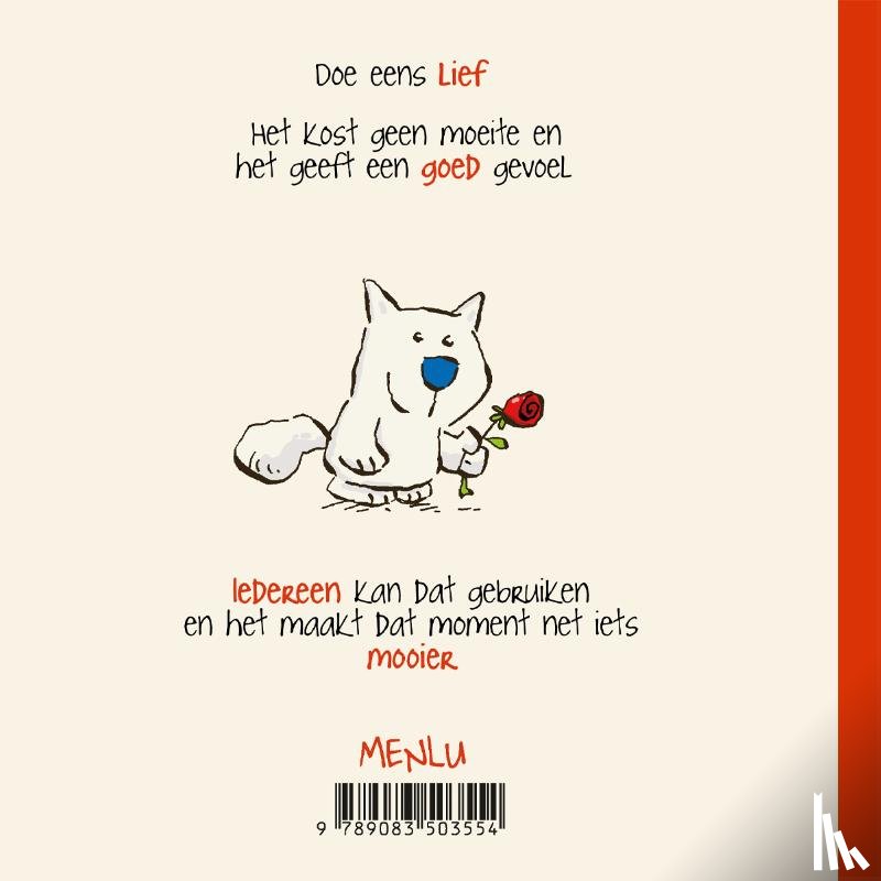 Ritstier, Willem - Doe eens lief