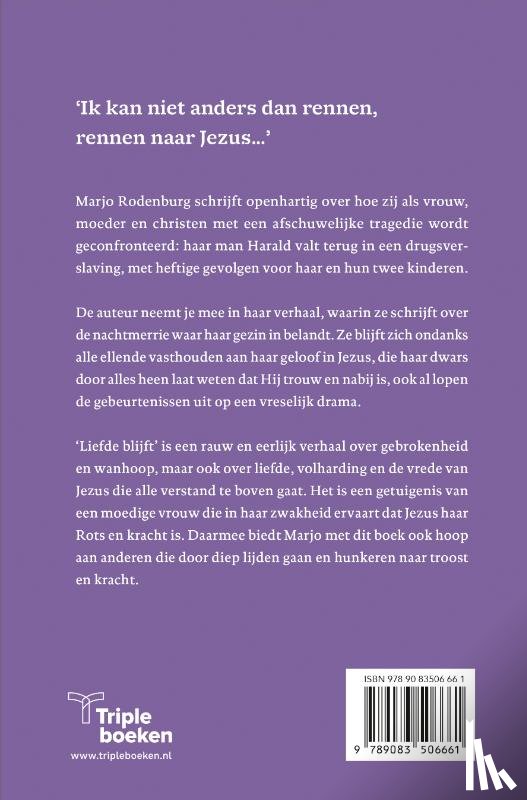 Rodenburg, Marjo - Liefde blijft