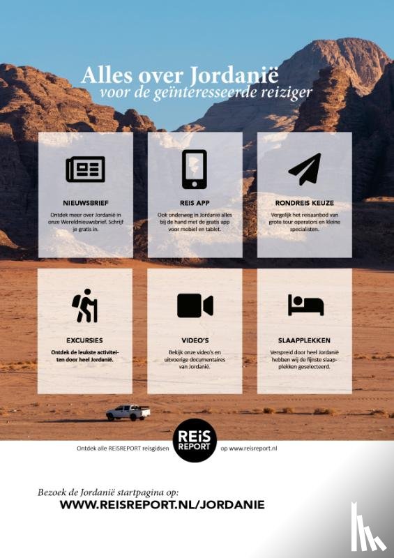 Jacobs, Marlou, Loo, Godfried van - Jordanië reisgids magazine
