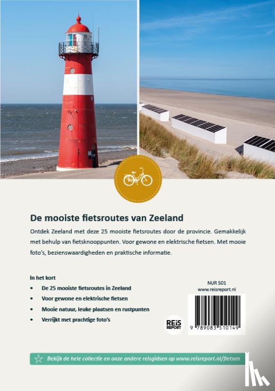 Jacobs, Marlou, Loo, Godfried van - Zeeland - De 25 mooiste fietsroutes