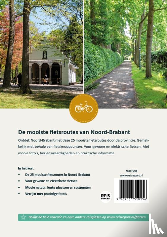 Jacobs, Marlou, Loo, Godfried van - Noord-Brabant - De 25 mooiste routes