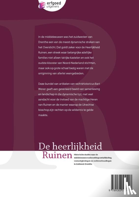 Wever, Bart - De heerlijkheid Ruinen