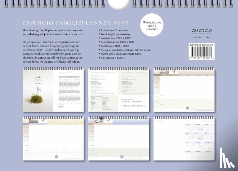 Essencio - Essencio Familieplanner 2026