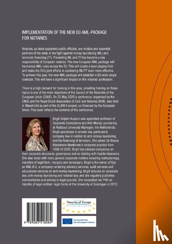  - Implementation of the new EU AML-package for notaries