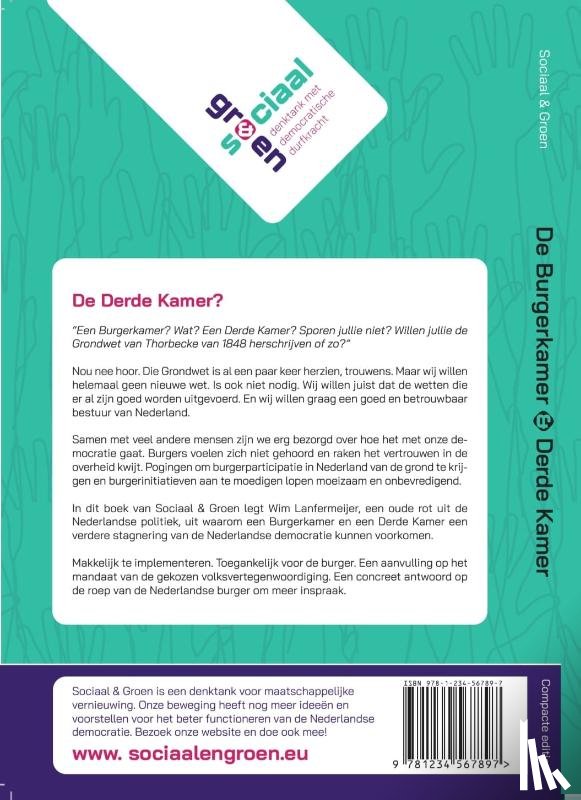 Sociaal & Groen, Lanfermeijer, Wim - De Burgerkamer & Derde Kamer