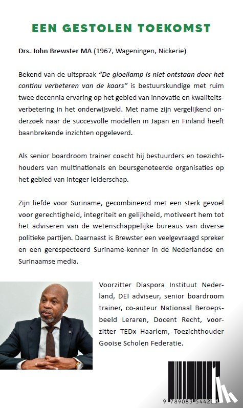 Brewster, John - Een gestolen toekomst
