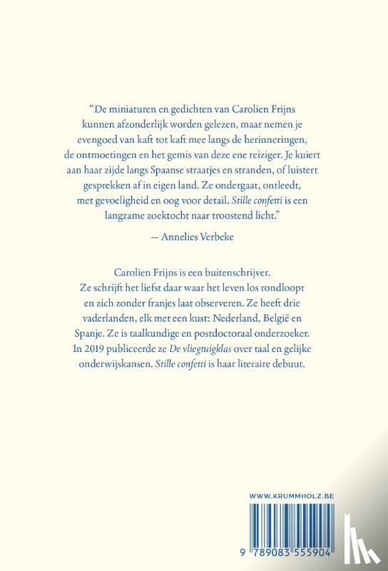 Frijns, Carolien - Stille confetti