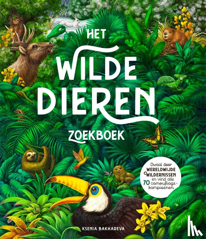 Williams, Rachel - Het wilde dieren zoekboek