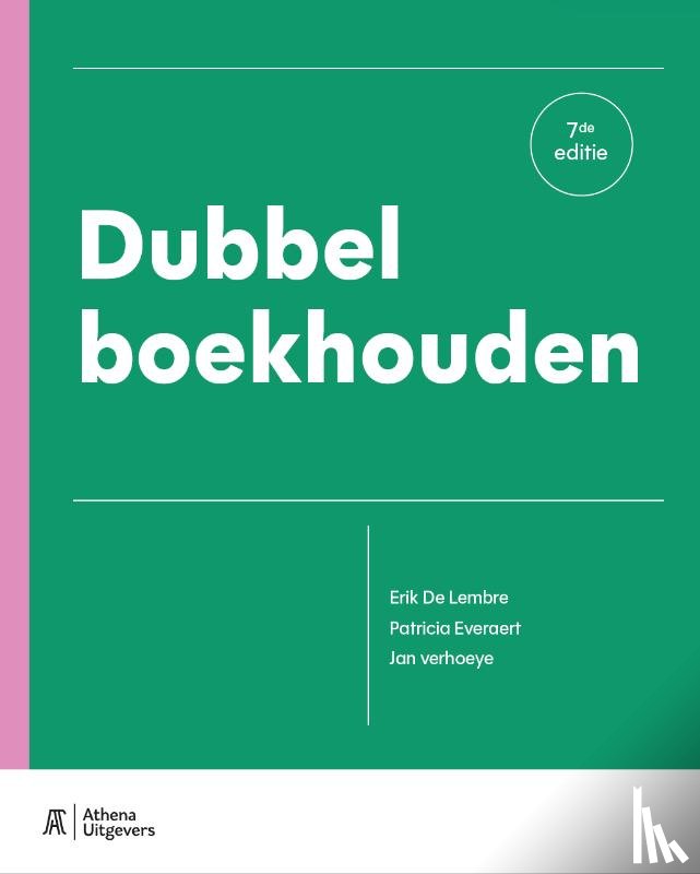 De Lembre, Erik, Everaert, Patricia, Verhoeye, Jan - Handboek dubbel boekhouden