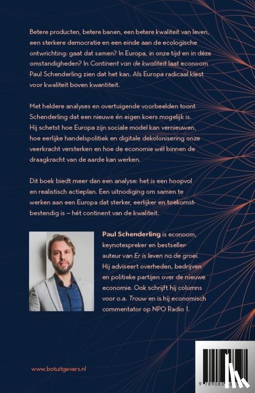 Schenderling, Paul - Continent van de kwaliteit