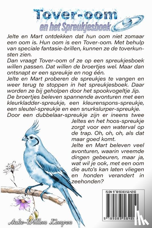Kampen, Auke-Willem - Toveroom en het Spreukjesboek