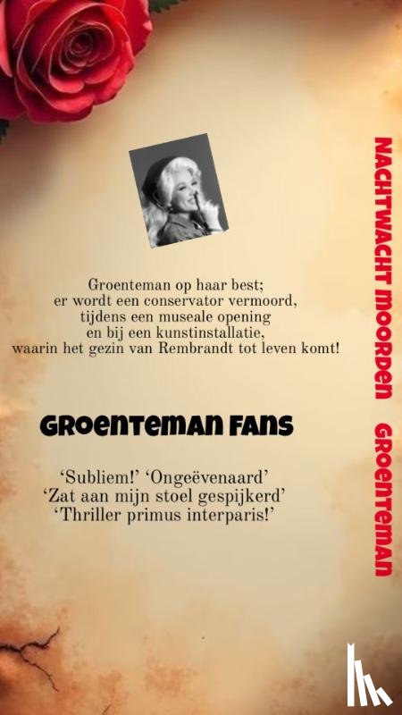 Groenteman, Sarah - NACHTWACHT MOORDEN