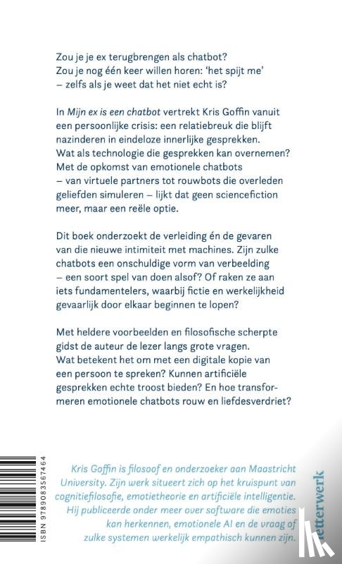 Goffin, Kris - Mijn ex is een chatbot