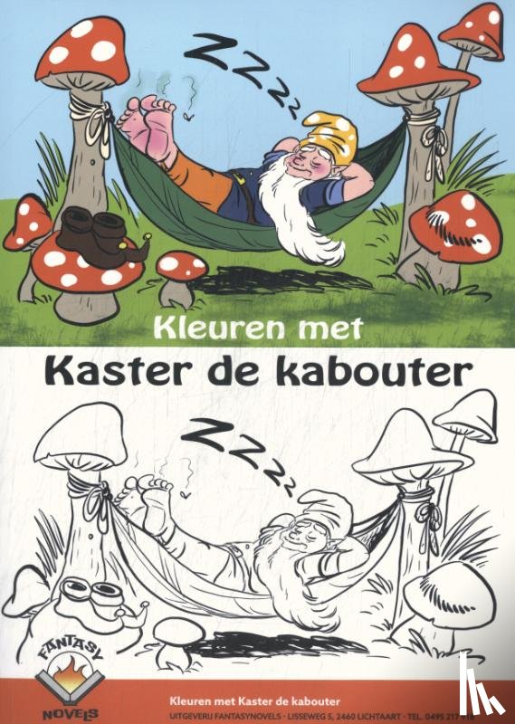  - Kleuren met Kaster de kabouter