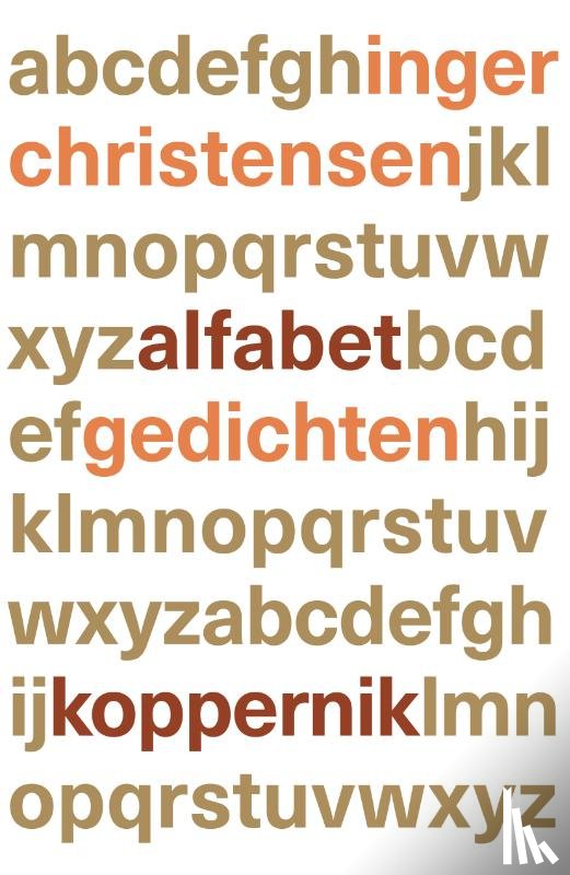 Christensen, Inger - alfabet