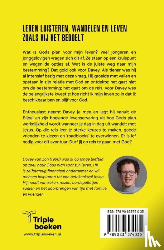Zon, Davey van - Gods plan, jouw leven