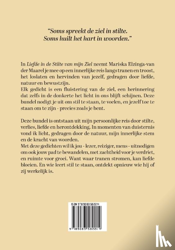 Elzinga-van der Maarel, Mariska - Liefde in de Stilte van mijn Ziel